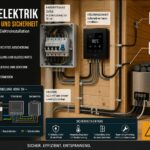 Sauna Elektrik mit Verkabelung, Steuerung und Saunaofen im Detail